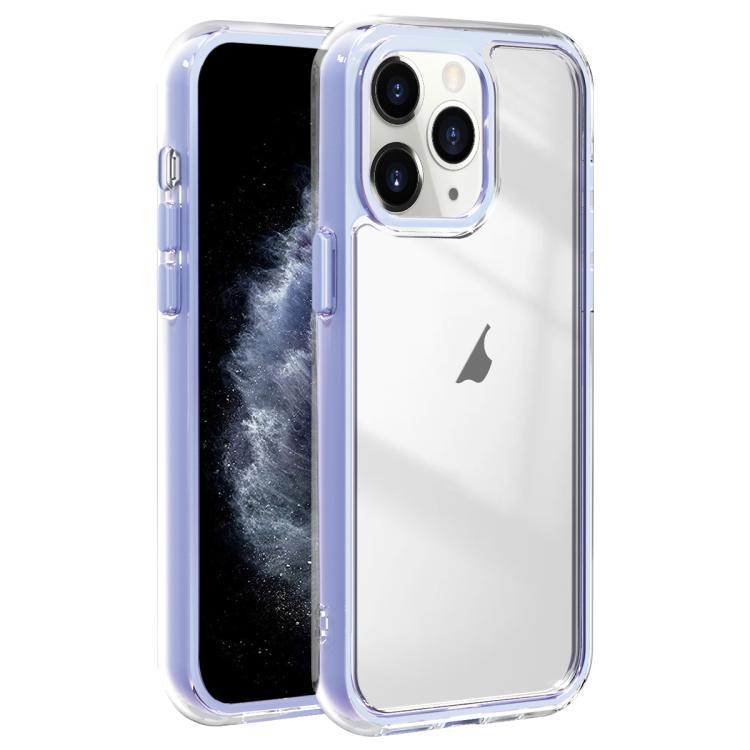 For iPhone 11 Pro Max Acrylic Hybrid TPU 3-in-1 Airbag Shockproof Phone Case
