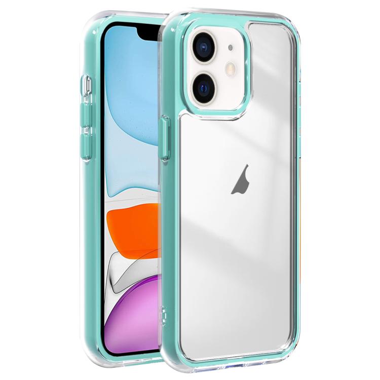 For iPhone 11 Acrylic Hybrid TPU 3-in-1 Airbag Shockproof Phone Case