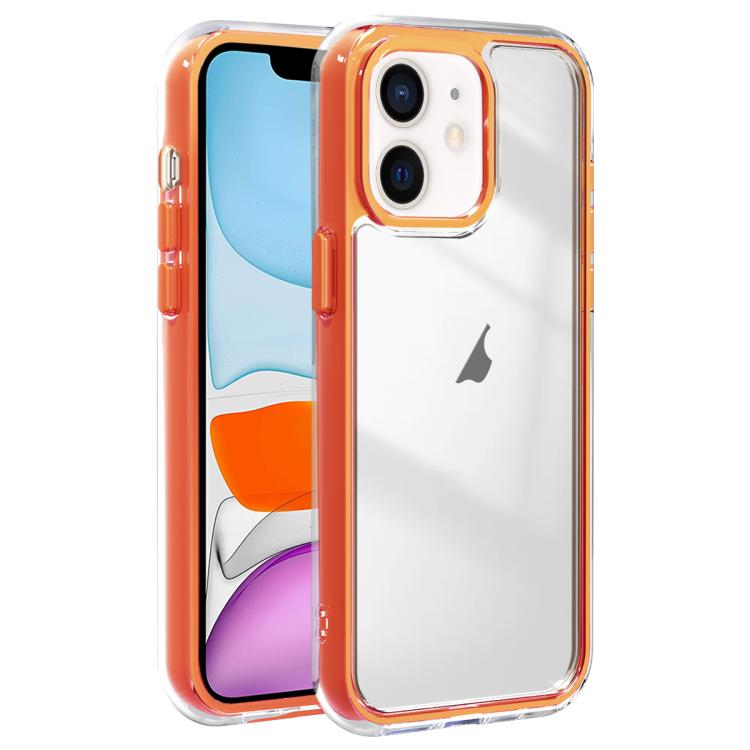 For iPhone 11 Acrylic Hybrid TPU 3-in-1 Airbag Shockproof Phone Case