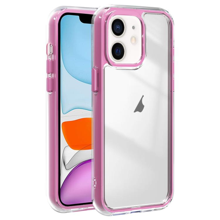 For iPhone 11 Acrylic Hybrid TPU 3-in-1 Airbag Shockproof Phone Case