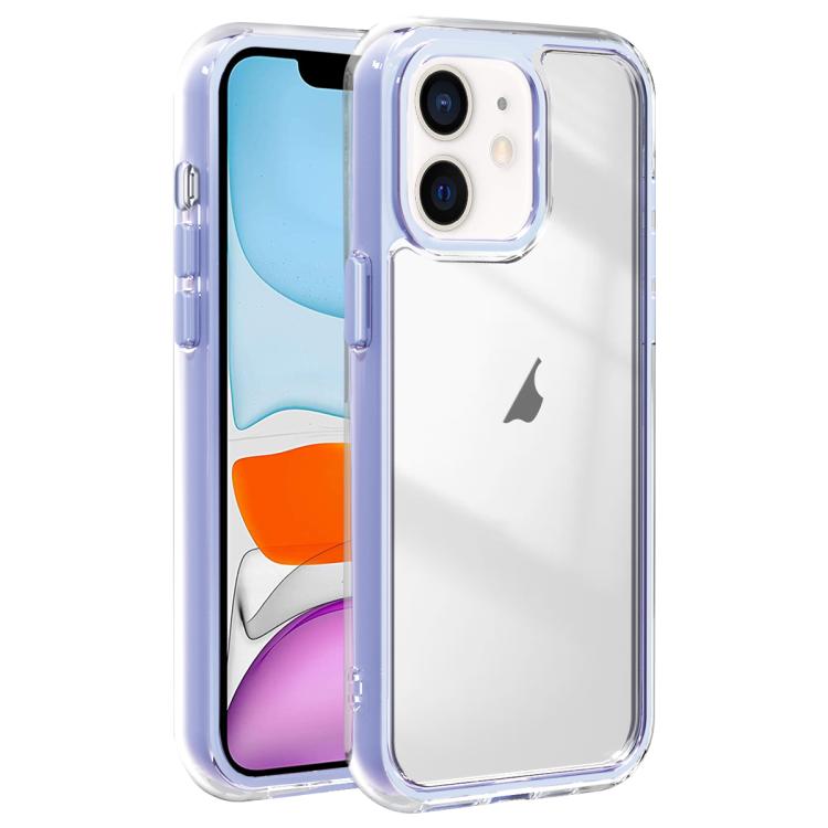 For iPhone 11 Acrylic Hybrid TPU 3-in-1 Airbag Shockproof Phone Case