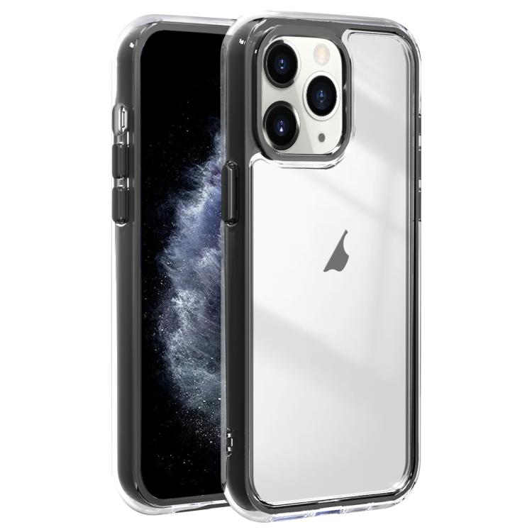 For iPhone 11 Pro Acrylic Hybrid TPU 3-in-1 Airbag Shockproof Phone Case