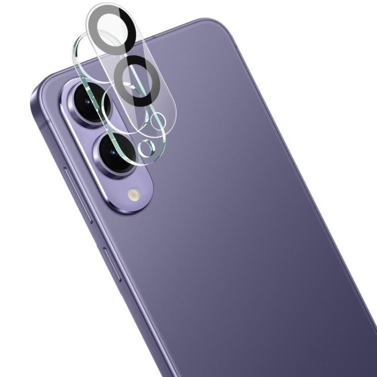 For Samsung Galaxy S25 Edge 5G IMAK High Definition Integrated Rear Camera Glass Lens Film, Black Eye Design
