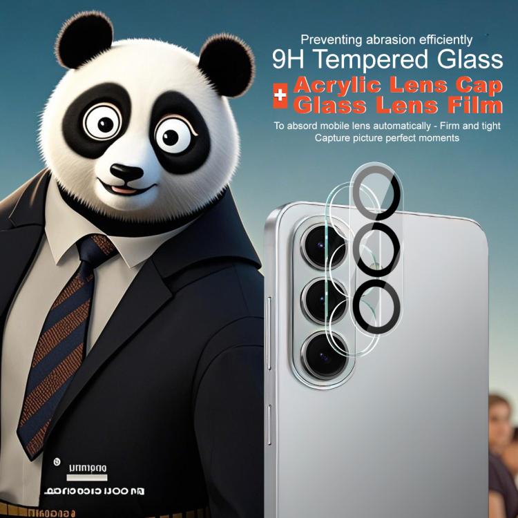 For Samsung Galaxy S26 5G IMAK High Definition Integrated Rear Camera Glass Lens Film, Black Eye Design