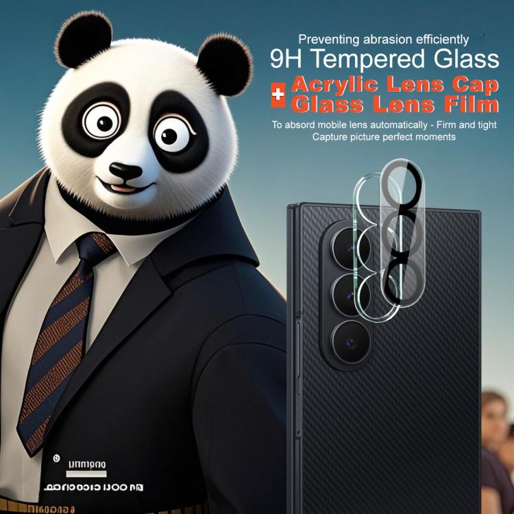For Samsung Galaxy Z TriFold IMAK High Definition Integrated Rear Camera Glass Lens Film, Black Eye Design