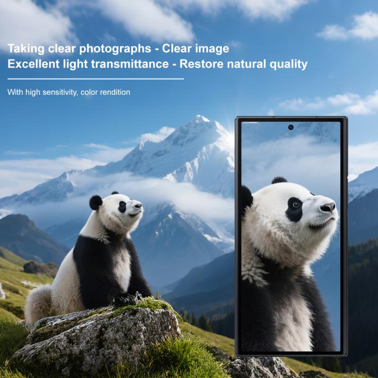 For Samsung Galaxy Z TriFold IMAK High Definition Integrated Rear Camera Glass Lens Film, Black Eye Design