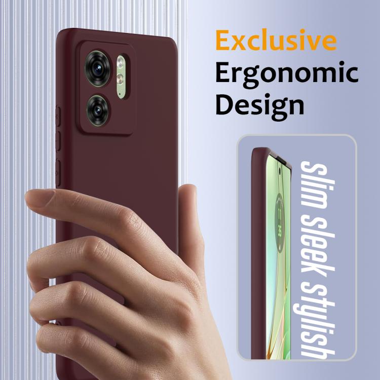 For Motorola Edge 40 Shockproof Silicone Magsafe Phone Case