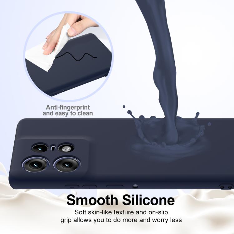 For Motorola Edge 50 Pro Shockproof Silicone Magsafe Phone Case