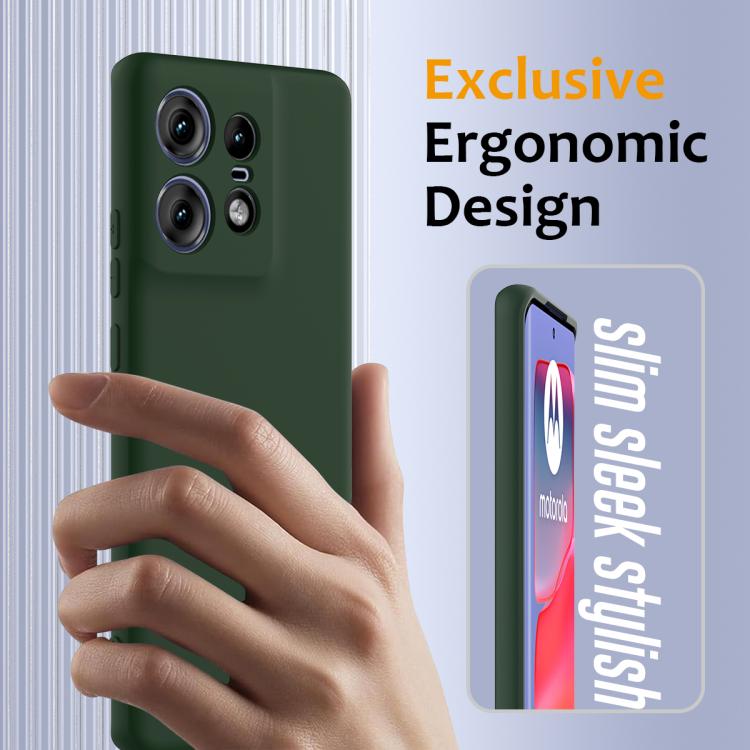 For Motorola Edge 50 Pro Shockproof Silicone Magsafe Phone Case