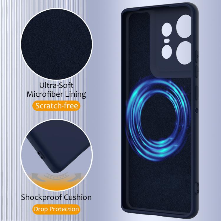 For Motorola Edge 50 Ultra Shockproof Silicone Magsafe Phone Case