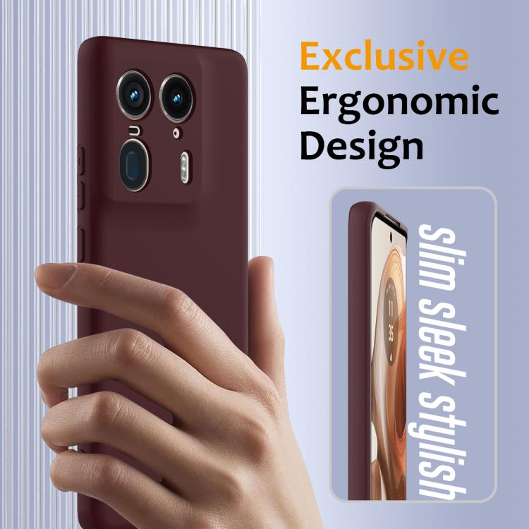 For Motorola Edge 50 Ultra Shockproof Silicone Magsafe Phone Case