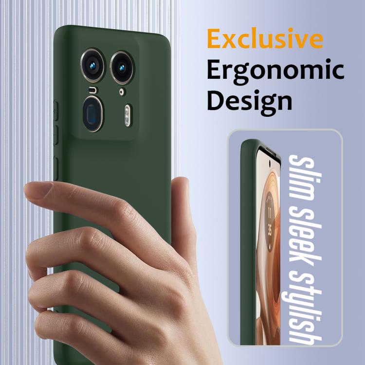 For Motorola Edge 50 Ultra Shockproof Silicone Magsafe Phone Case