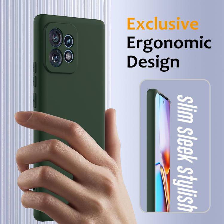 For Motorola Edge 40 Pro 5G Shockproof Silicone Magsafe Phone Case