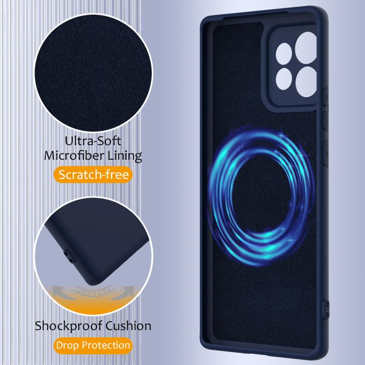 For Motorola Edge+ 2023 Shockproof Silicone Magsafe Phone Case
