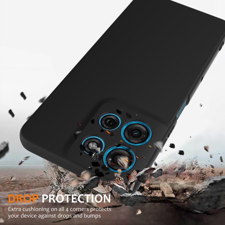 For Motorola Moto G75 5G Shockproof Silicone Magsafe Phone Case