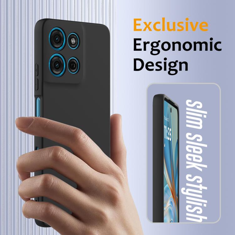 For Motorola Moto G75 5G Shockproof Silicone Magsafe Phone Case