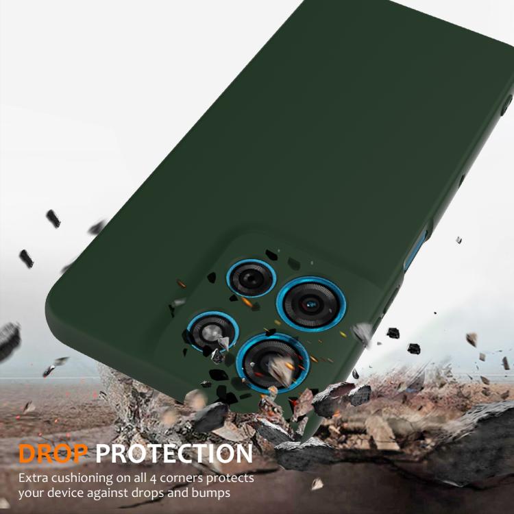 For Motorola Moto G75 5G Shockproof Silicone Magsafe Phone Case