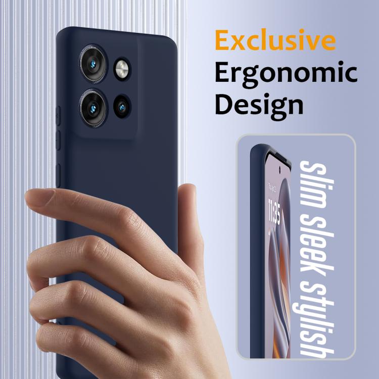 For Motorola Edge 50 Neo / Edge 60 Neo Shockproof Silicone Magsafe Phone Case