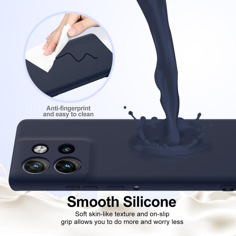 For Motorola Edge 50 Neo / Edge 60 Neo Shockproof Silicone Magsafe Phone Case