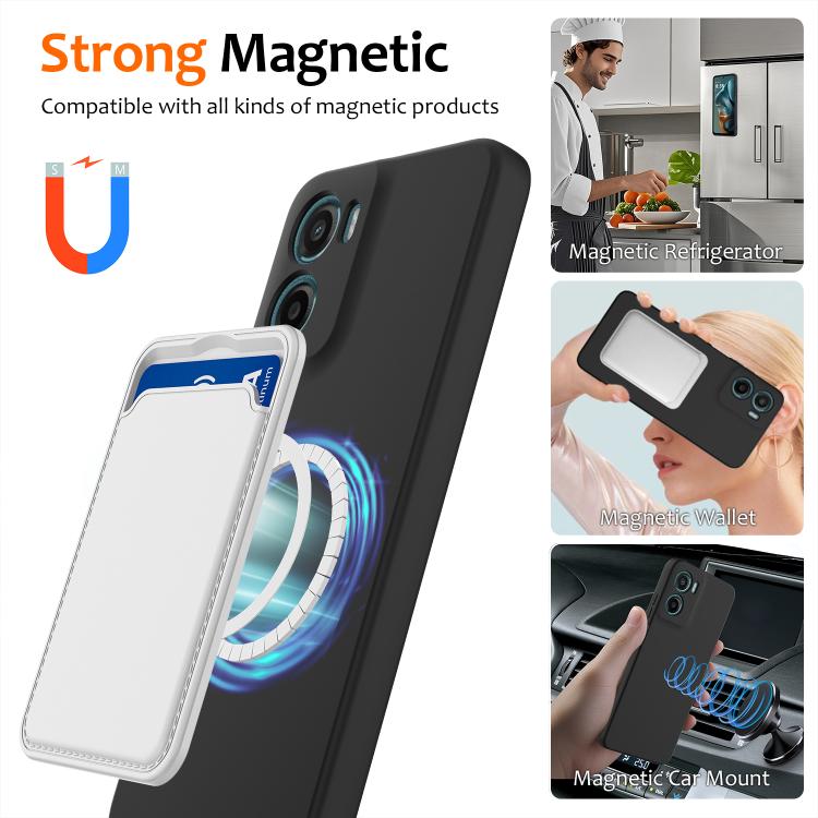 For Motorola Moto G05 / E15 Shockproof Silicone Magsafe Phone Case