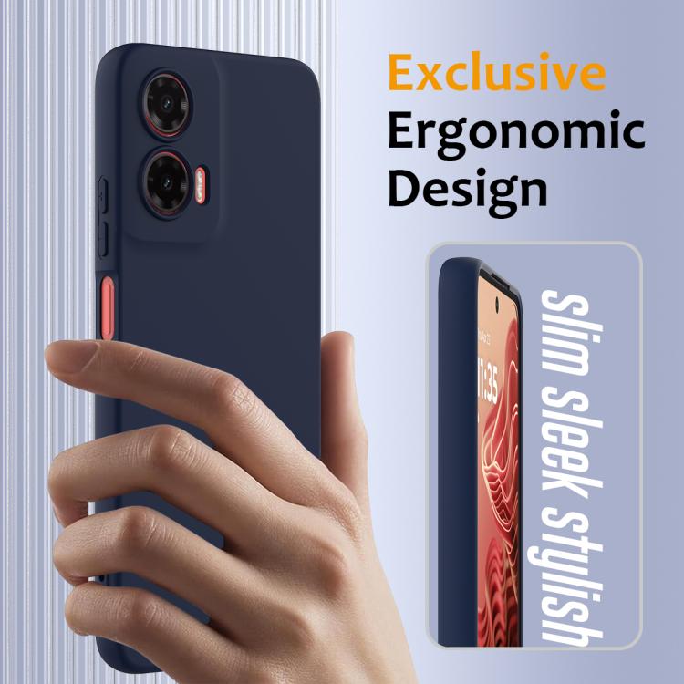 For Motorola Moto G35 5G Shockproof Silicone Magsafe Phone Case