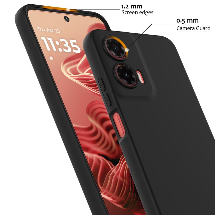 For Motorola Moto G35 5G Shockproof Silicone Magsafe Phone Case