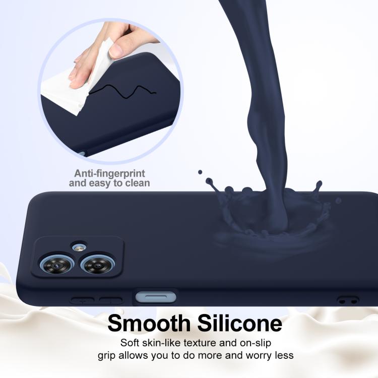 For Motorola Moto G54 / G54 Power Shockproof Silicone Magsafe Phone Case