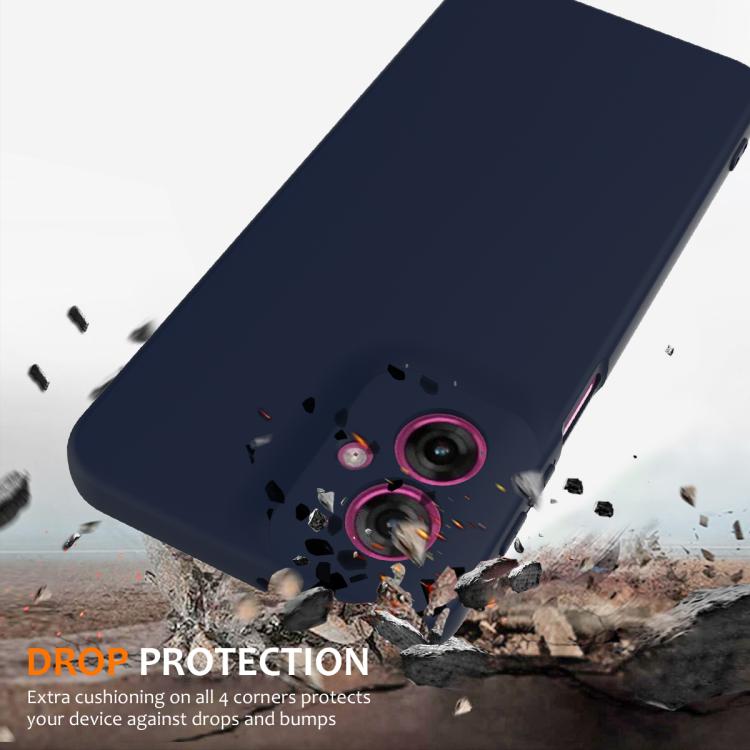 For Motorola Moto G55 5G Shockproof Silicone Magsafe Phone Case