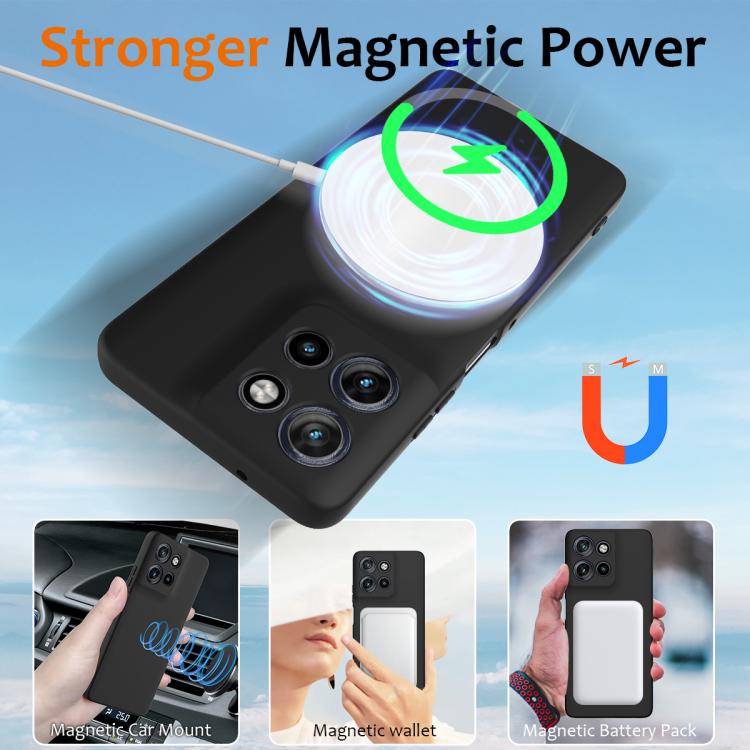 For Motorola Moto G Power 2025 / 2026 Shockproof Silicone Magsafe Phone Case
