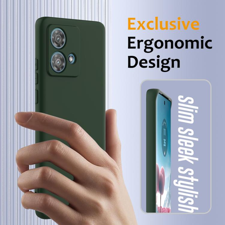 For Motorola Edge 40 Neo Shockproof Silicone Magsafe Phone Case