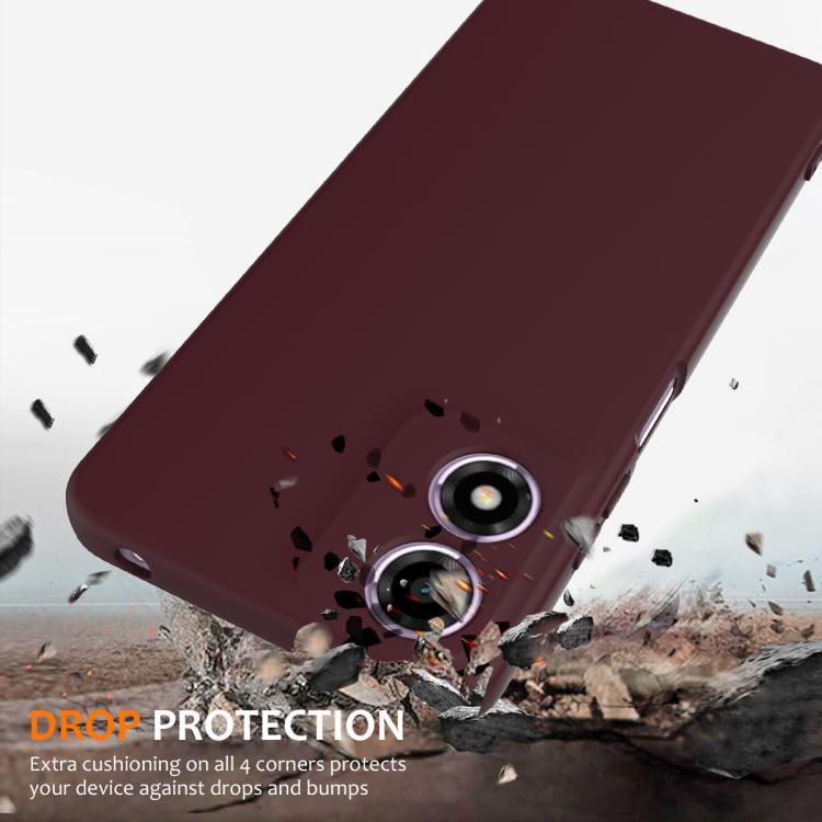 For Motorola Moto G04 / G04s / E14 4G Shockproof Silicone Magsafe Phone Case