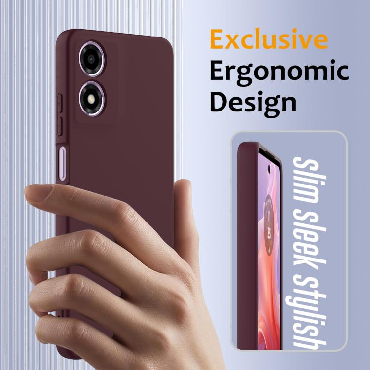 For Motorola Moto G04 / G04s / E14 4G Shockproof Silicone Magsafe Phone Case