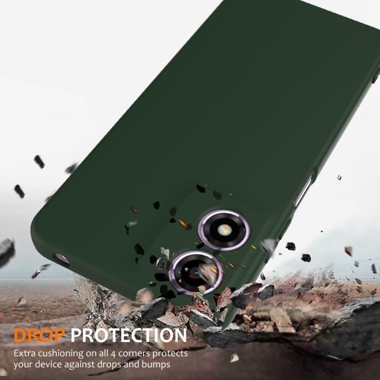 For Motorola Moto G04 / G04s / E14 4G Shockproof Silicone Magsafe Phone Case