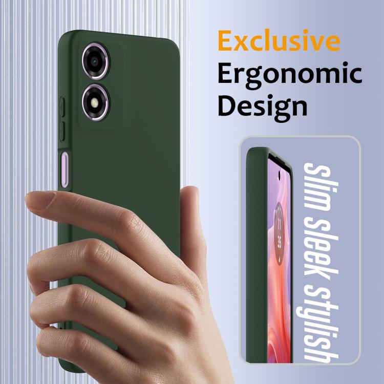 For Motorola Moto G04 / G04s / E14 4G Shockproof Silicone Magsafe Phone Case