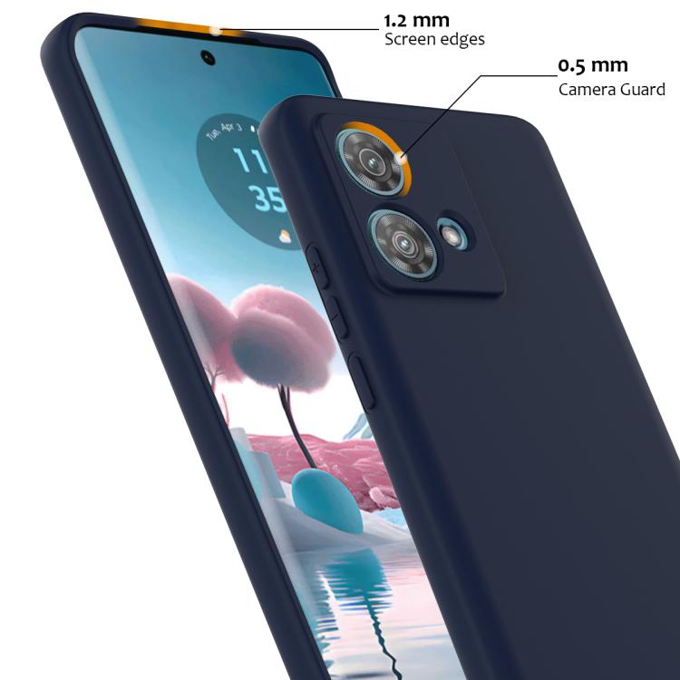 For Motorola Moto G84 Shockproof Silicone Magsafe Phone Case
