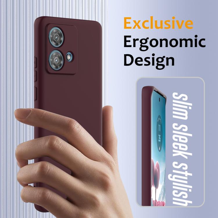 For Motorola Moto G84 Shockproof Silicone Magsafe Phone Case