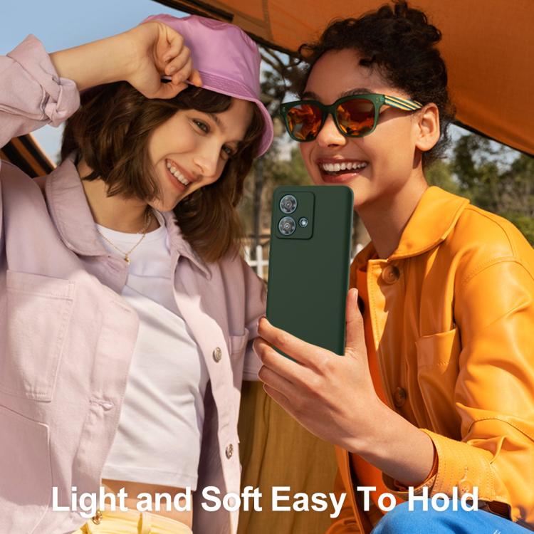 For Motorola Moto G84 Shockproof Silicone Magsafe Phone Case