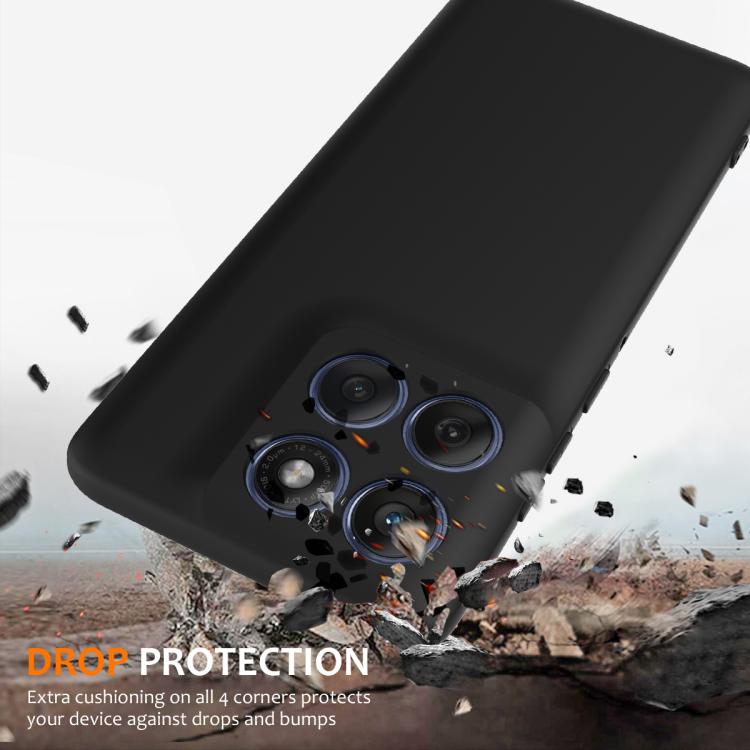 For Motorola Edge 60 Pro Shockproof Silicone Magsafe Phone Case