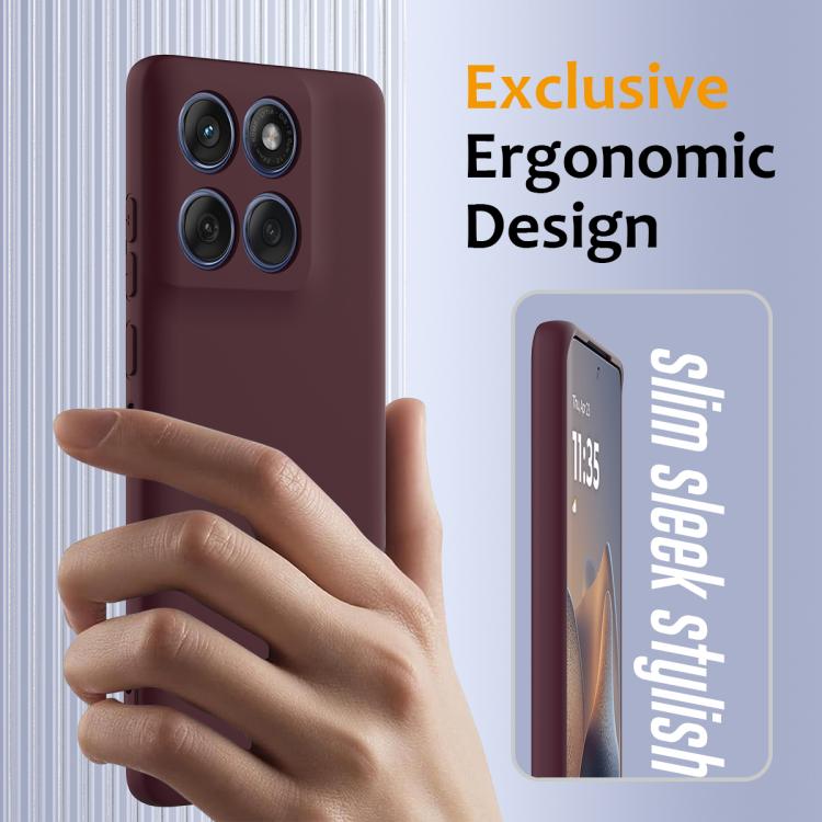 For Motorola Edge 60 Pro Shockproof Silicone Magsafe Phone Case