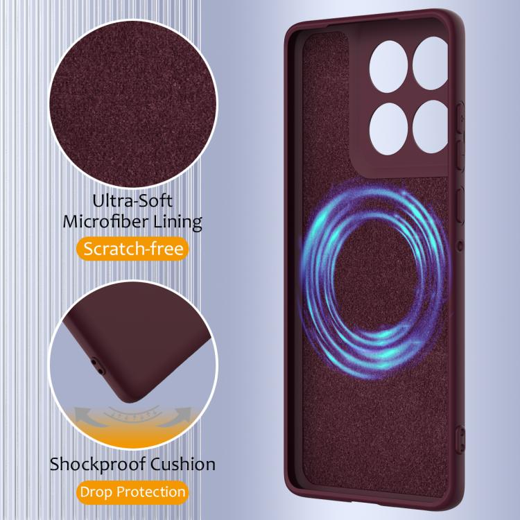 For Motorola Edge 2025 5G Shockproof Silicone Magsafe Phone Case