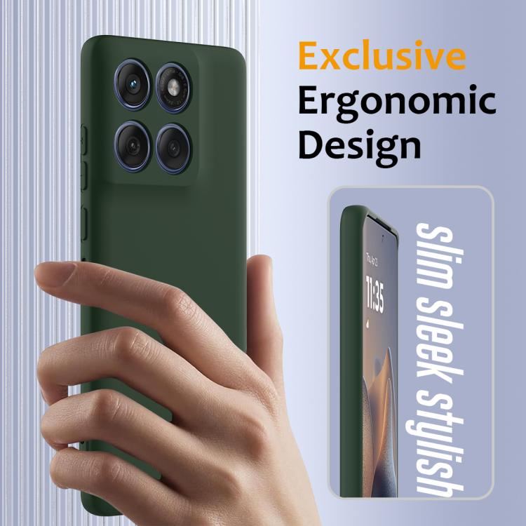 For Motorola Edge 2025 5G Shockproof Silicone Magsafe Phone Case