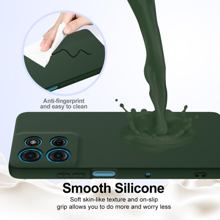 For Motorola Moto G56 5G Shockproof Silicone Magsafe Phone Case