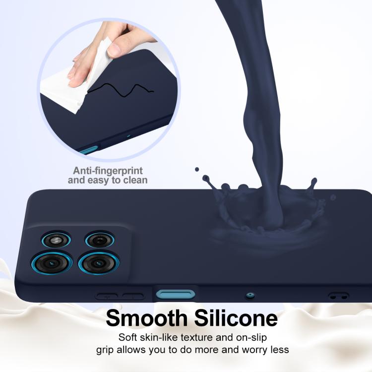 For Motorola Moto G86 5G Shockproof Silicone Magsafe Phone Case