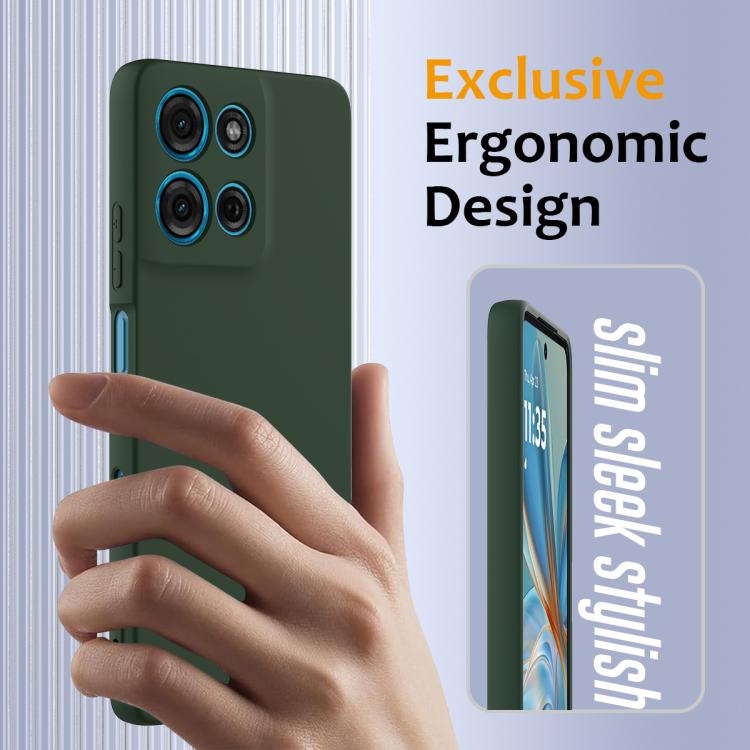 For Motorola Moto G86 5G Shockproof Silicone Magsafe Phone Case