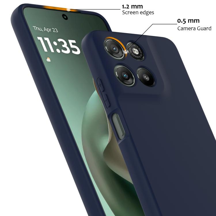 For Motorola Moto G67 Power / G57 5G Shockproof Silicone Magsafe Phone Case