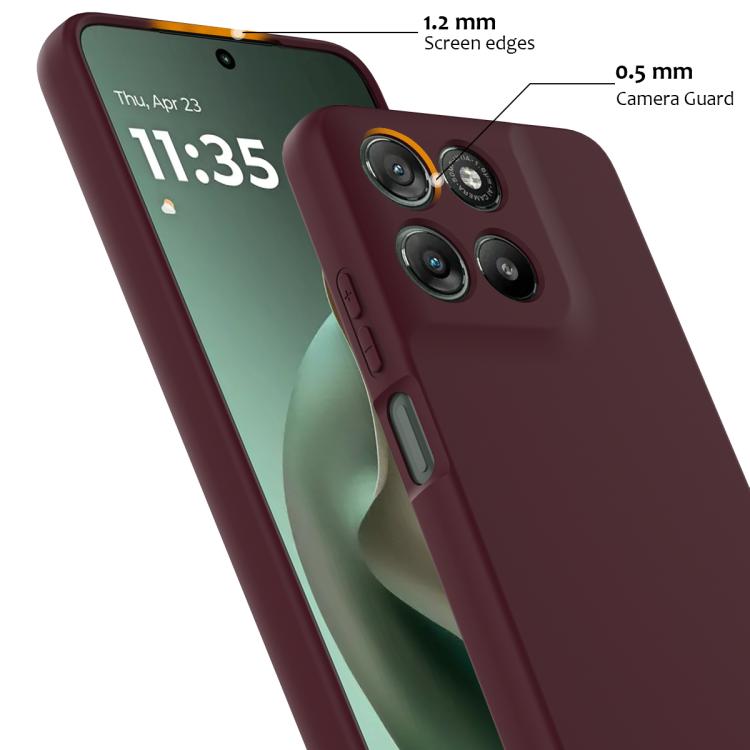 For Motorola Moto G67 Power / G57 5G Shockproof Silicone Magsafe Phone Case