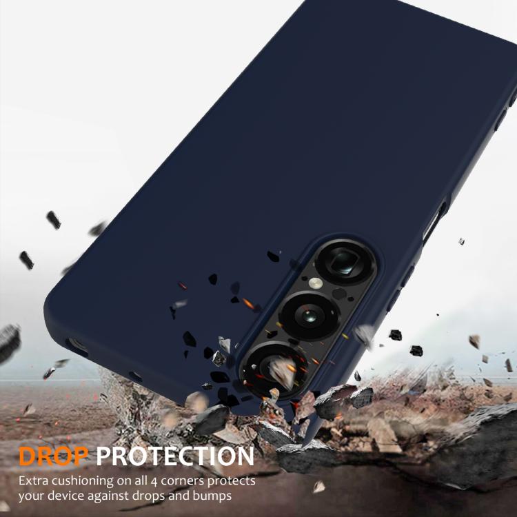 For Sony Xperia 1 VII Shockproof Silicone Magsafe Phone Case
