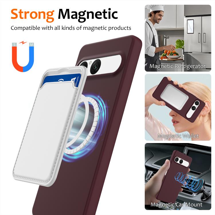 For Sony Xperia 10 VII Shockproof Silicone Magsafe Phone Case