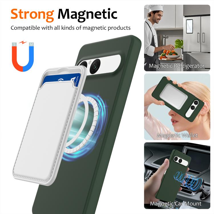 For Sony Xperia 10 VII Shockproof Silicone Magsafe Phone Case