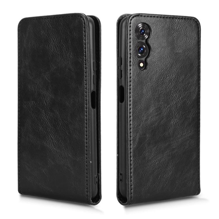 For Cubot A10 Magnetic Vertical Flip Leather Phone Case